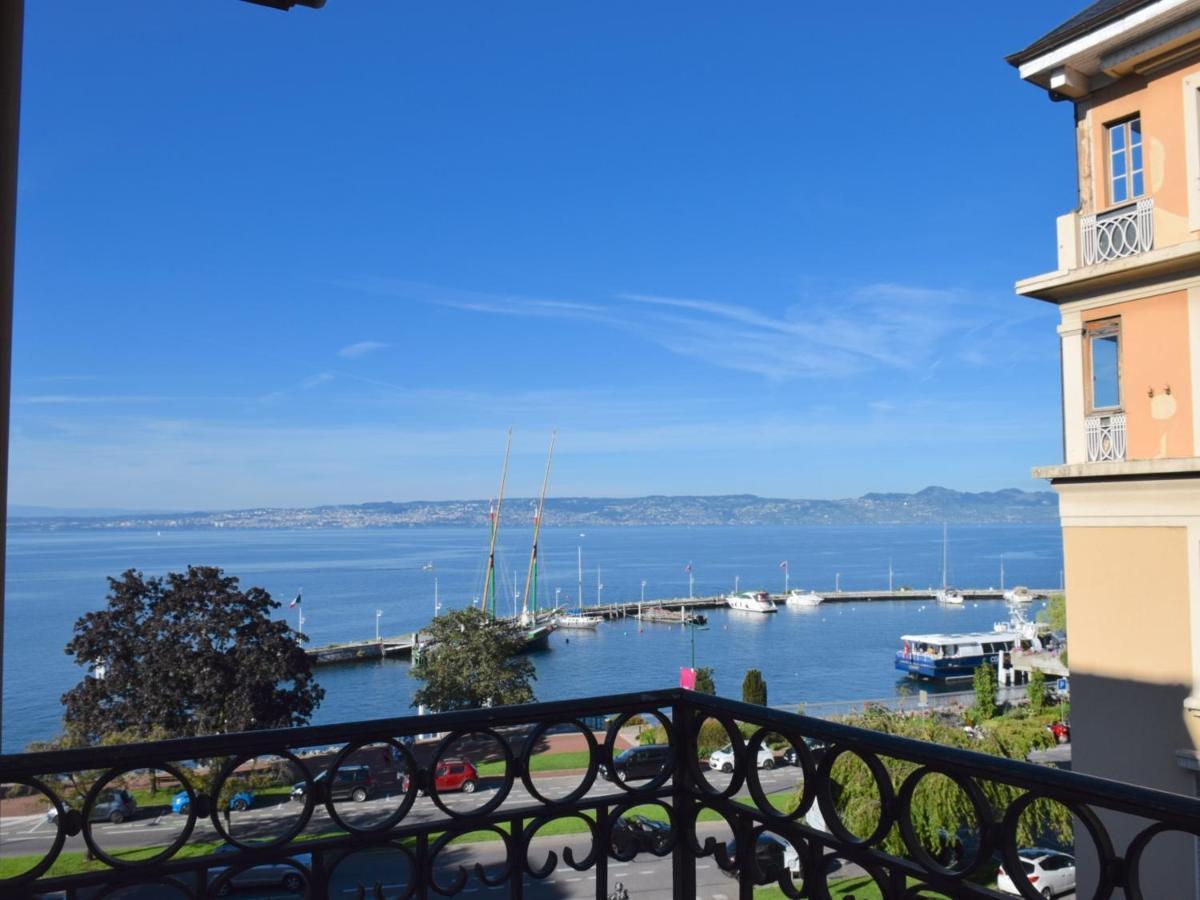 Appartement Charmant Avec Balcon, Wifi Et Animaux Admis A Evian-Les-Bains - Fr-1-498-14 エクステリア 写真